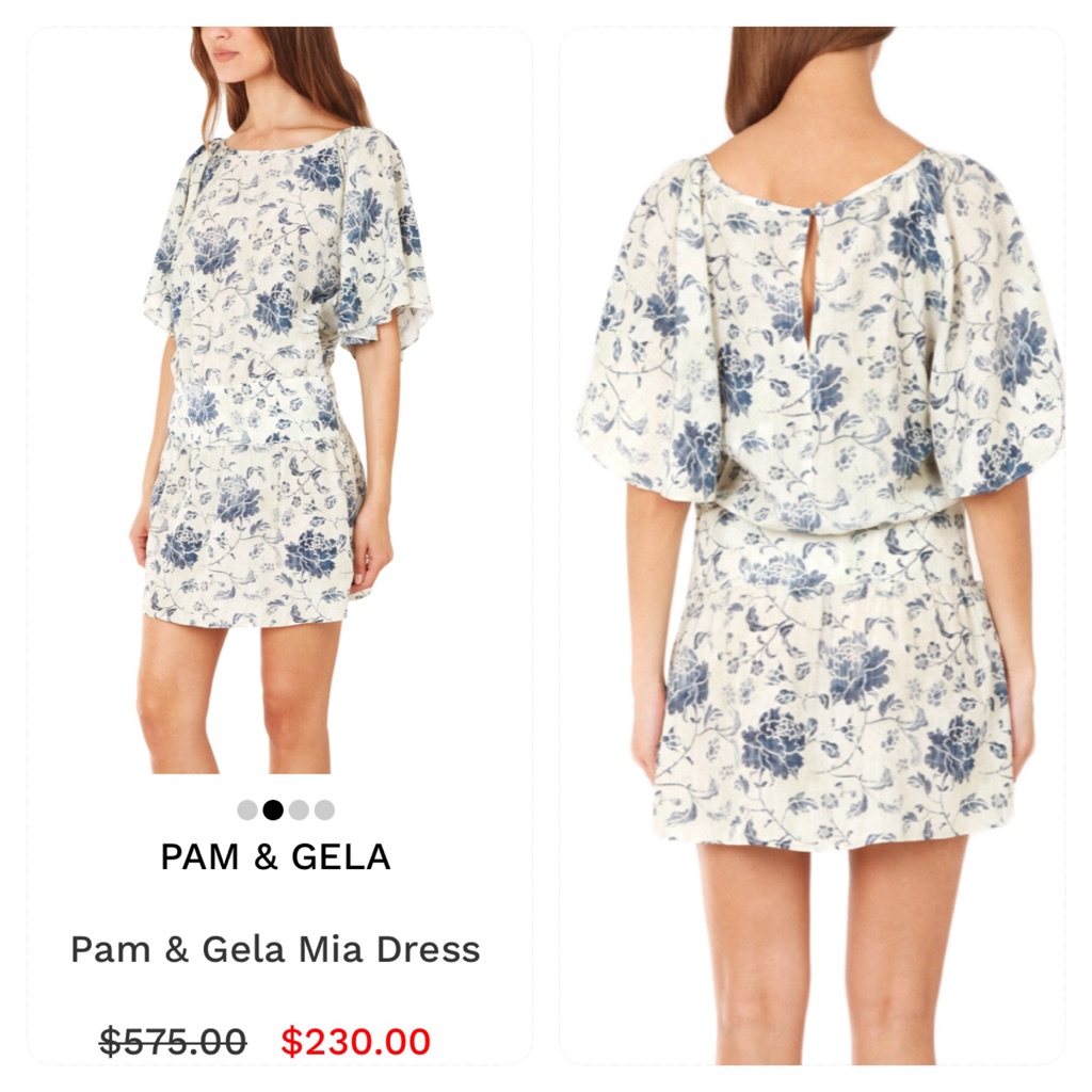 Silk! Pam & Gela Mia Dress